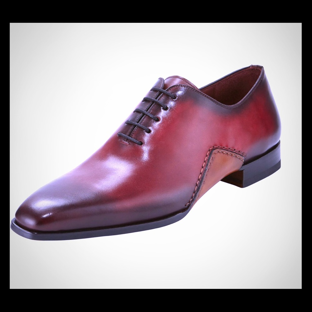Magnanni Lace Up Sole Stitch